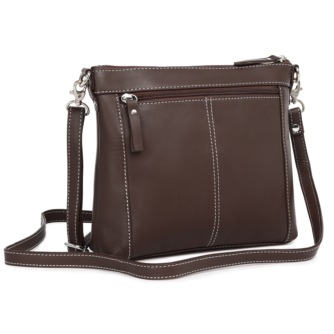 Geanta Claudie GT3881 Piele Naturală Maro India - imagine 3