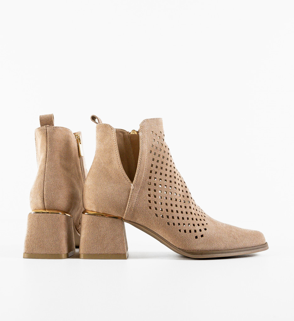 Botine Dama Maraya Bej | Eleganță și Confort - imagine 5