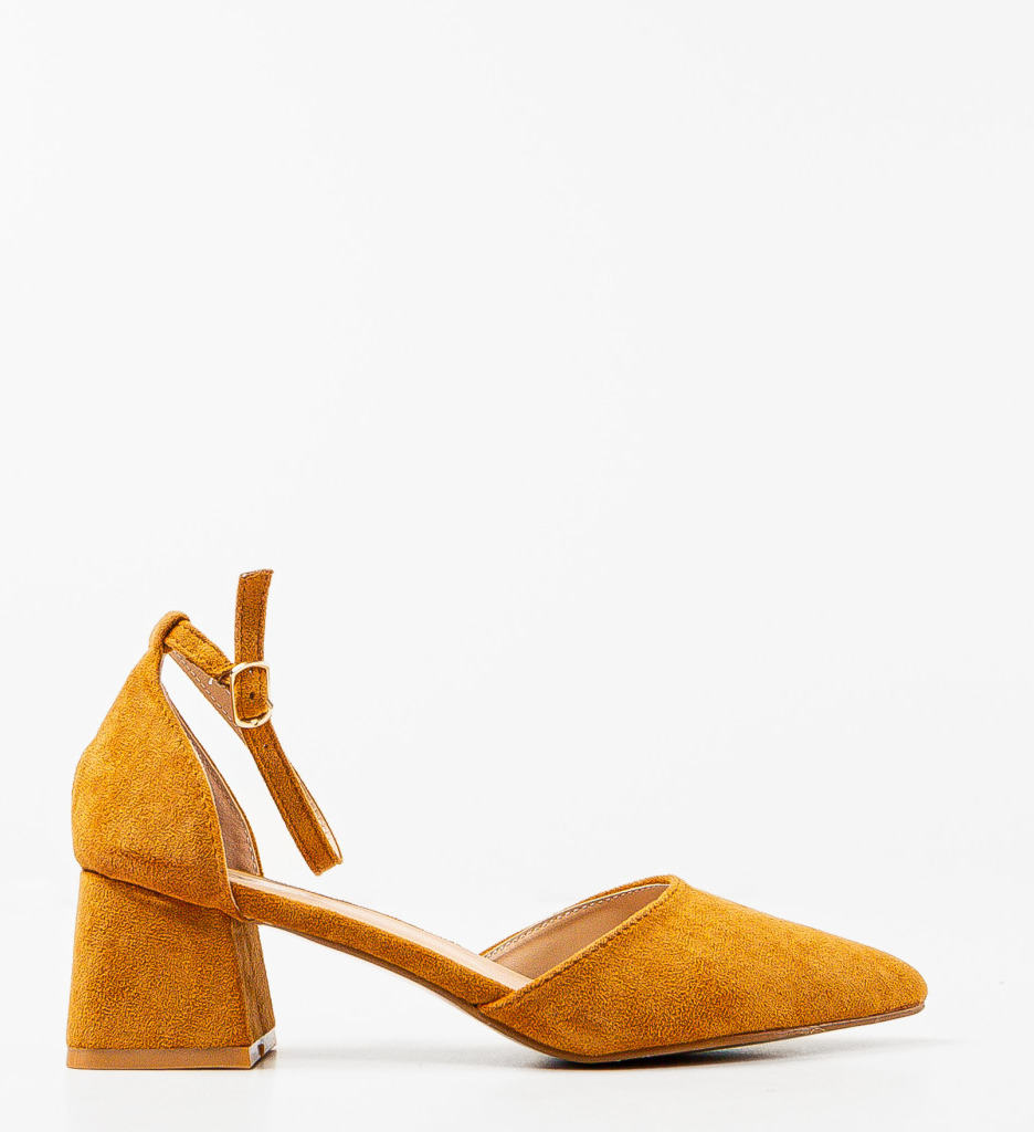 Pantofi Elva Camel | Eleganți și Versatili - imagine 5