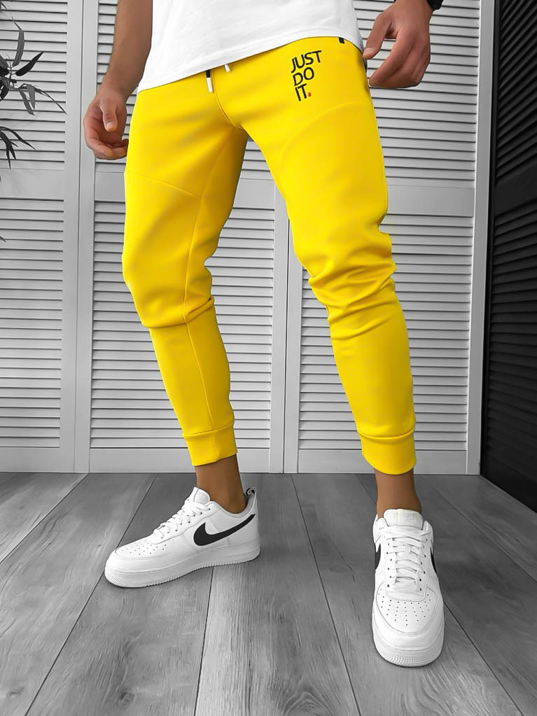 Pantaloni de trening mustar CU MID CEFECT DEF12616 O2-3.3