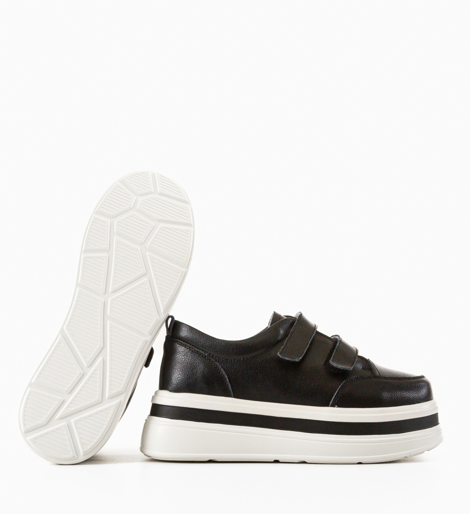Pantofi Casual Akoste Negri - Confort și Stil - imagine 6
