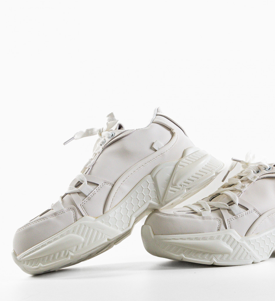 Sneakers Dama Albi | Confort și Stil Urban - imagine 5