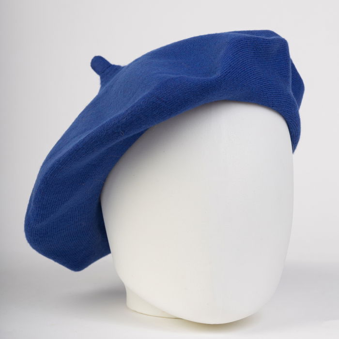 Beretă Chic Albastru Electric | Shopika