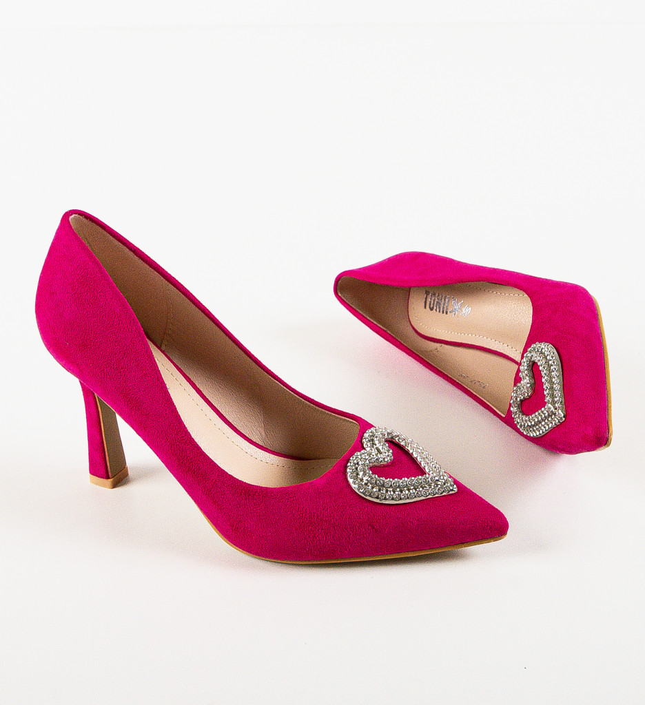 Pantofi cu Toc Aquazar Fuchsia - Stil și Eleganță - imagine 8