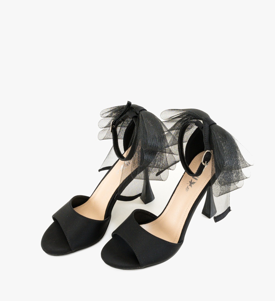 Sandale Toc Mejia Negre - Eleganță și Stil - imagine 5