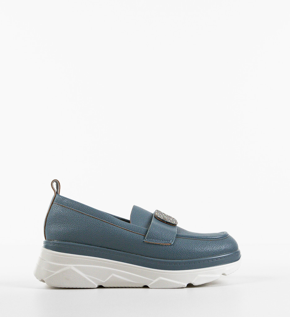 Pantofi Lonaza Albastri Casual - Confort & Stil - imagine 7