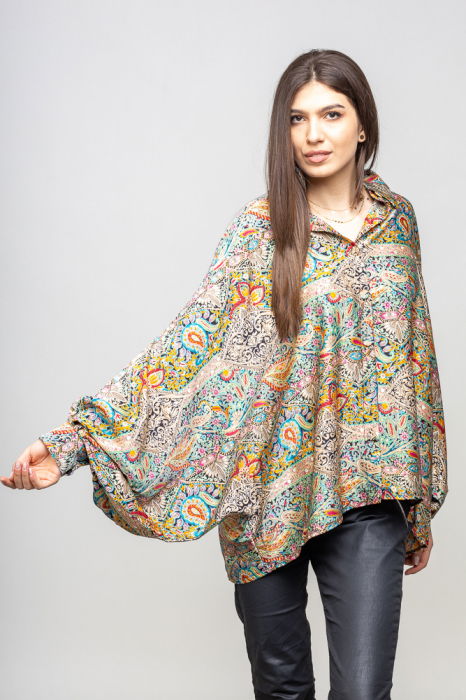 Camașă Satin Oriental Shopika | Stil Eleganță