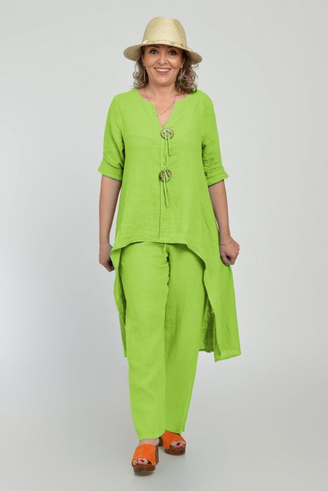 Compleu In Shopika Verde Deschis Elegant