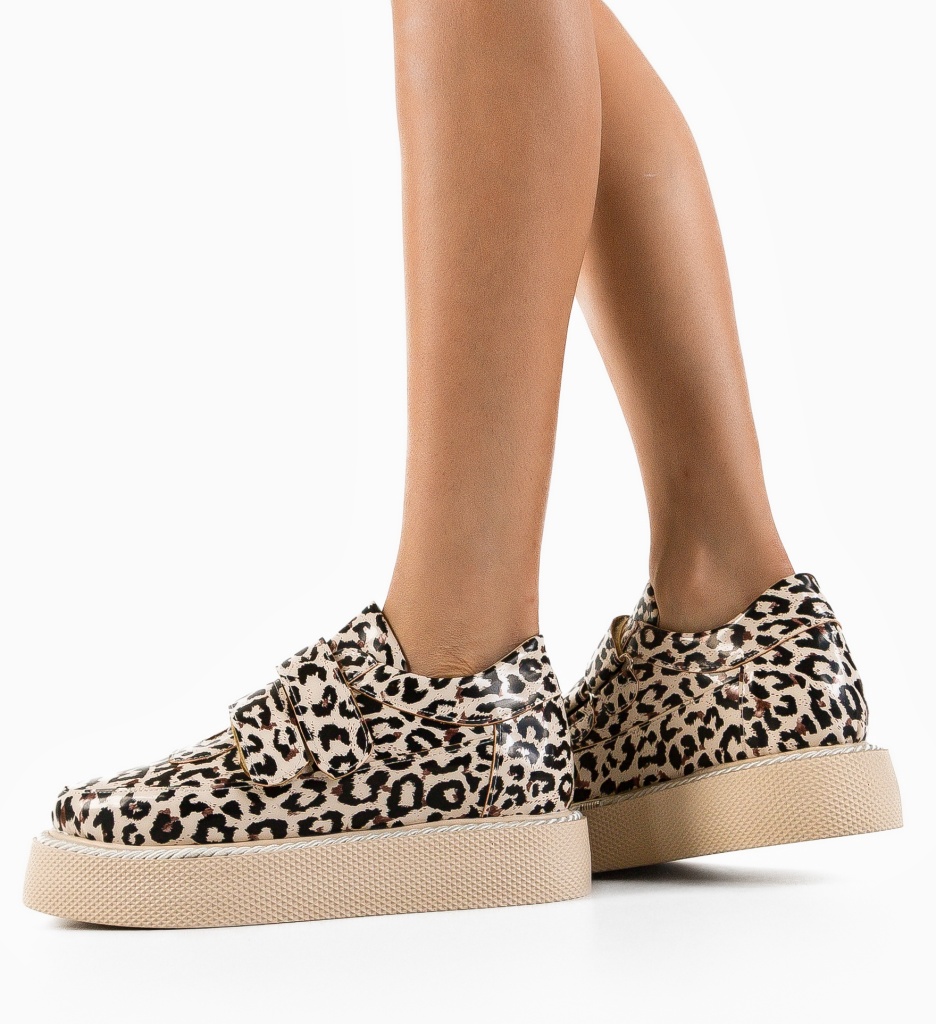 Pantofi Casual Herghely Print - Stil și Confort Zilnic - imagine 3
