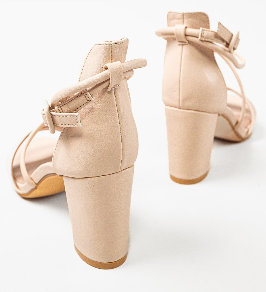 Sandale Dama Moose Bej | Eleganță și Stil - imagine 7