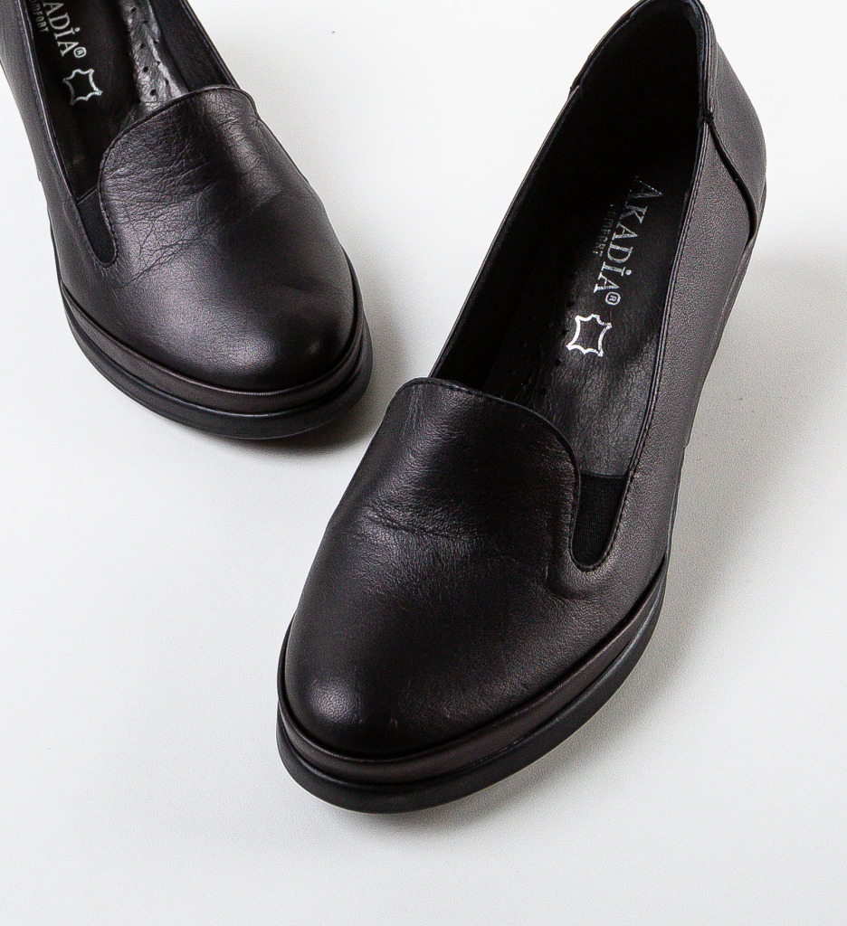 Platforme Dama Akadia Negre | Stil si Confort - imagine 6