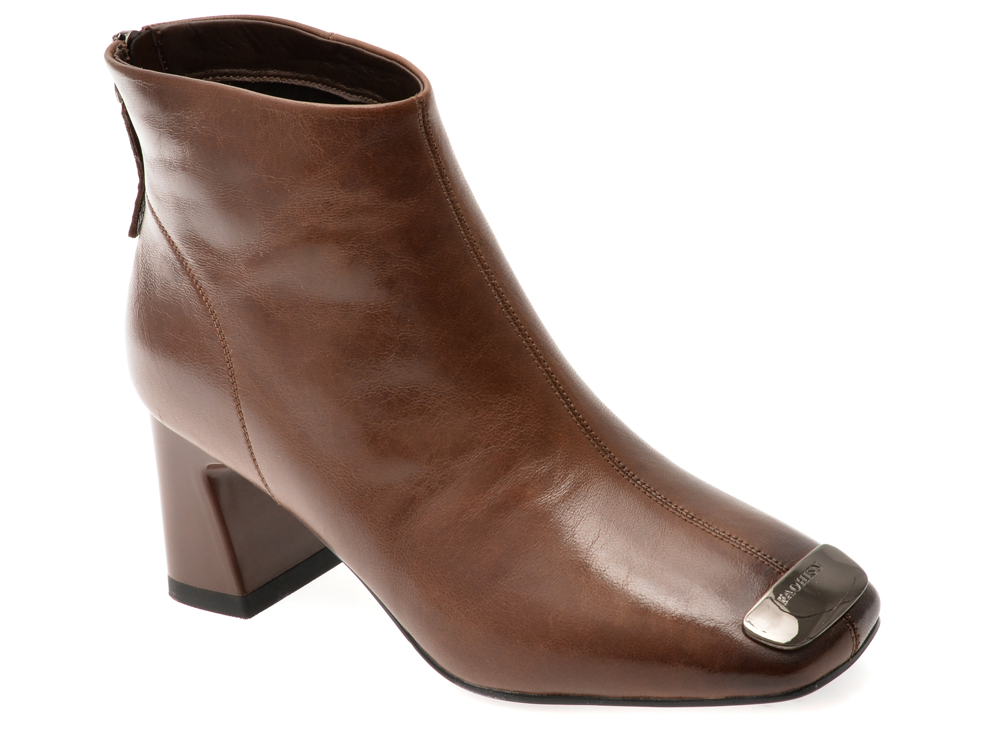 Botine EPICA Piele Naturală M32120 - Maro