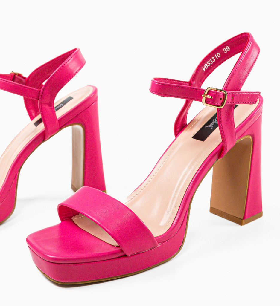 Sandale Blythe Fuchsia - Eleganță și Stil - imagine 7