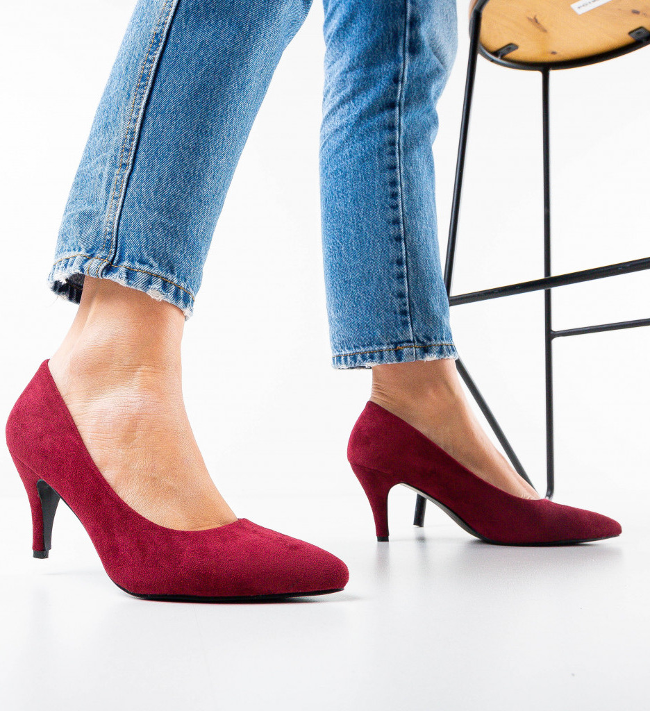 Pantofi Birro Grena Eleganți - imagine 4
