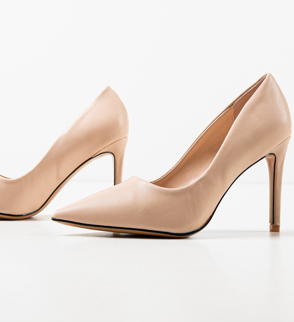 Pantofi Dominguez Bej | Eleganță la fiecare pas - imagine 6