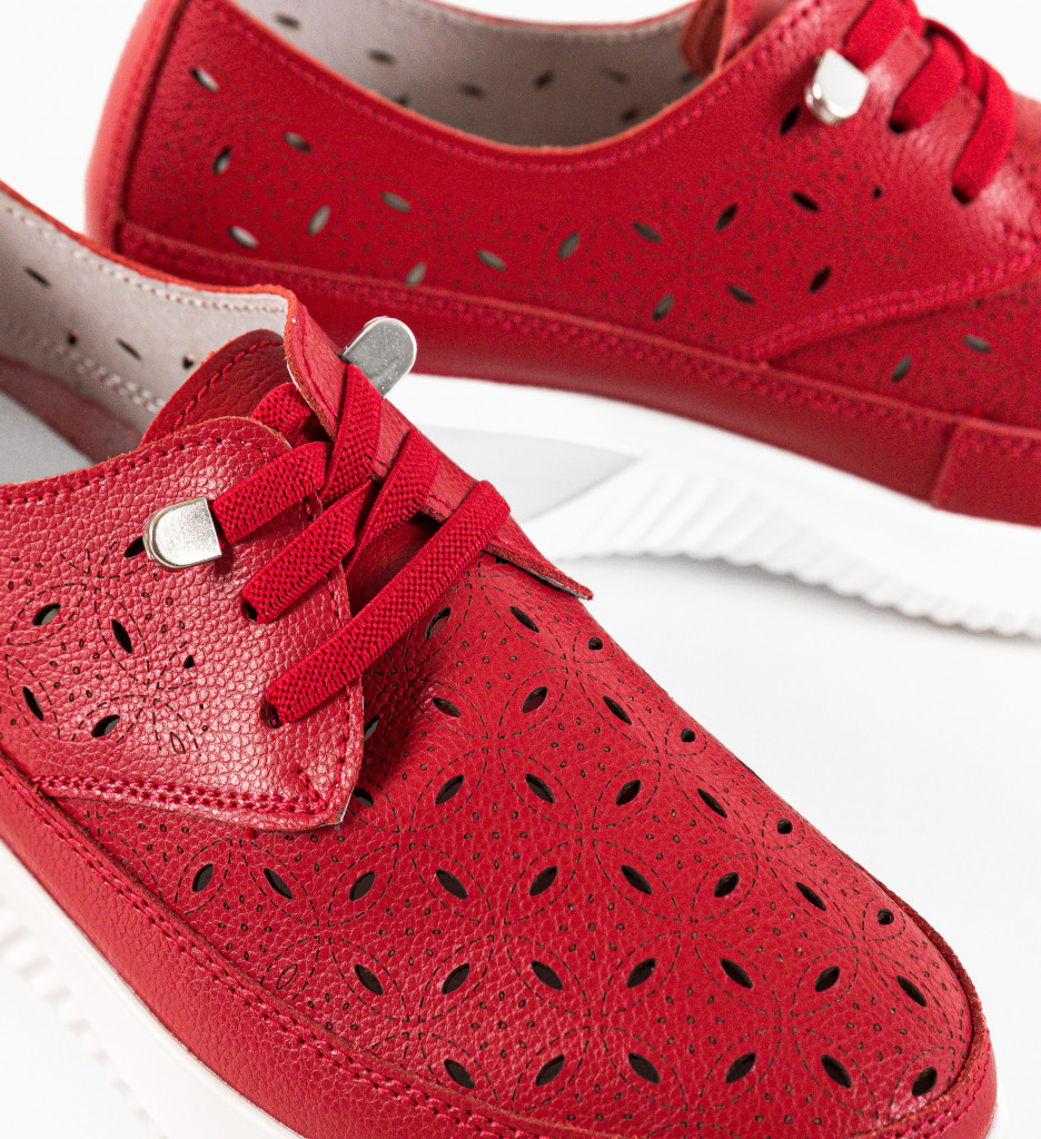 Pantofi Casual Balaj Rosii - Stil și Confort Zilnic - imagine 6