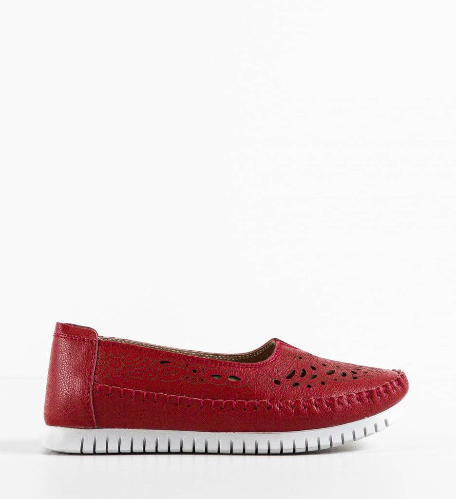 Pantofi Casual Fytay Rosii | Stil și Confort - imagine 5
