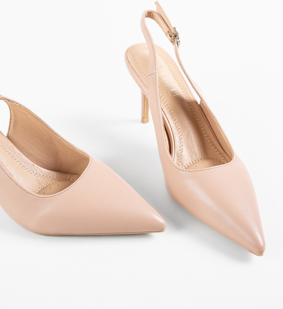 Pantofi Leroy Nude | Eleganță și Stil - imagine 6