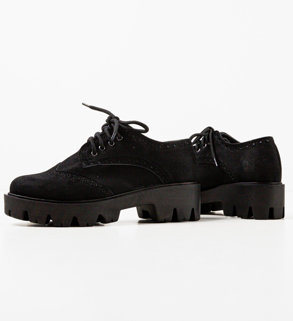 Pantofi Casual Gomine Negri - Confort și Stil - imagine 6