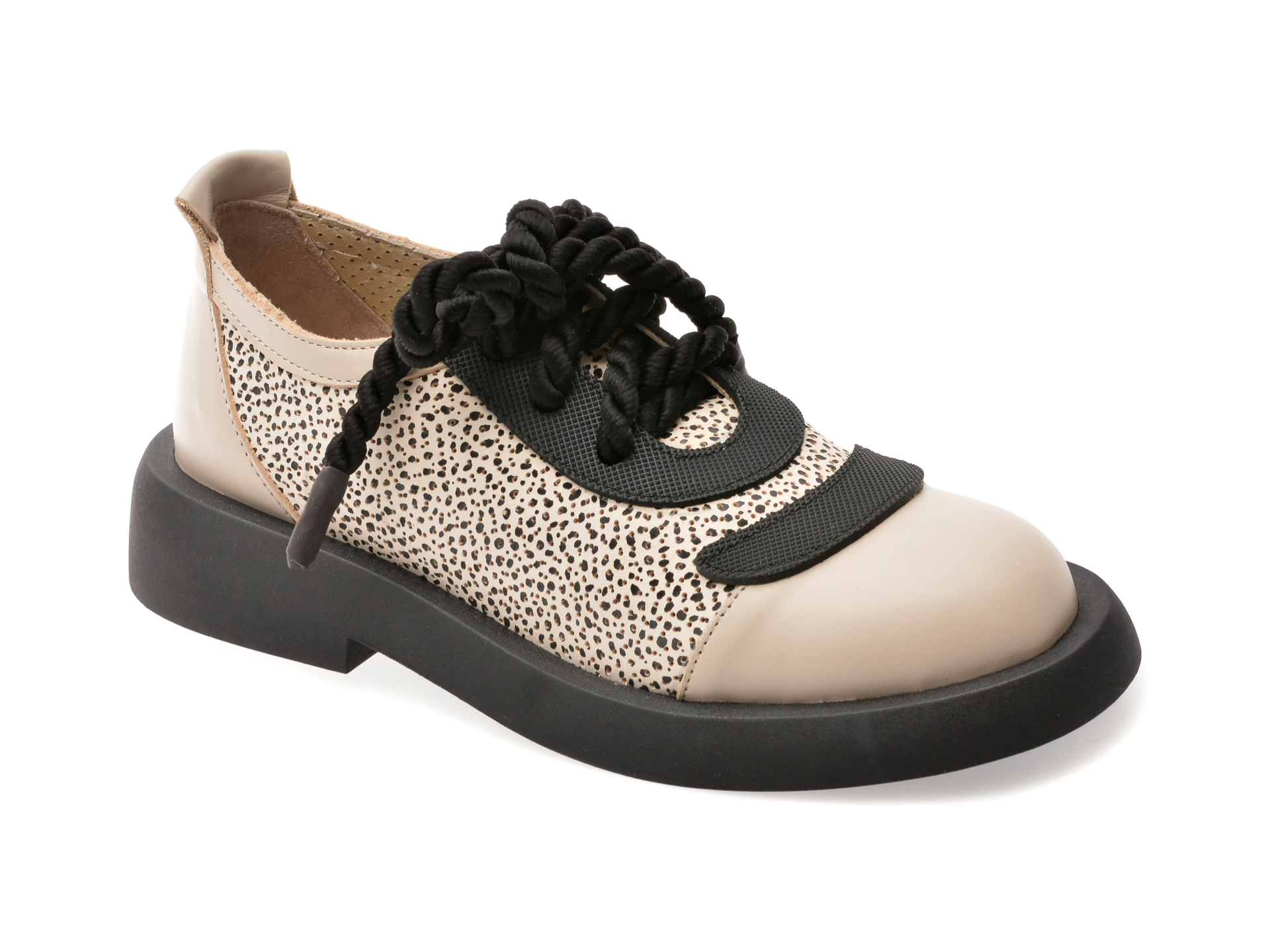 Pantofi Epica Gri Piele Naturală | Eleganță Casual