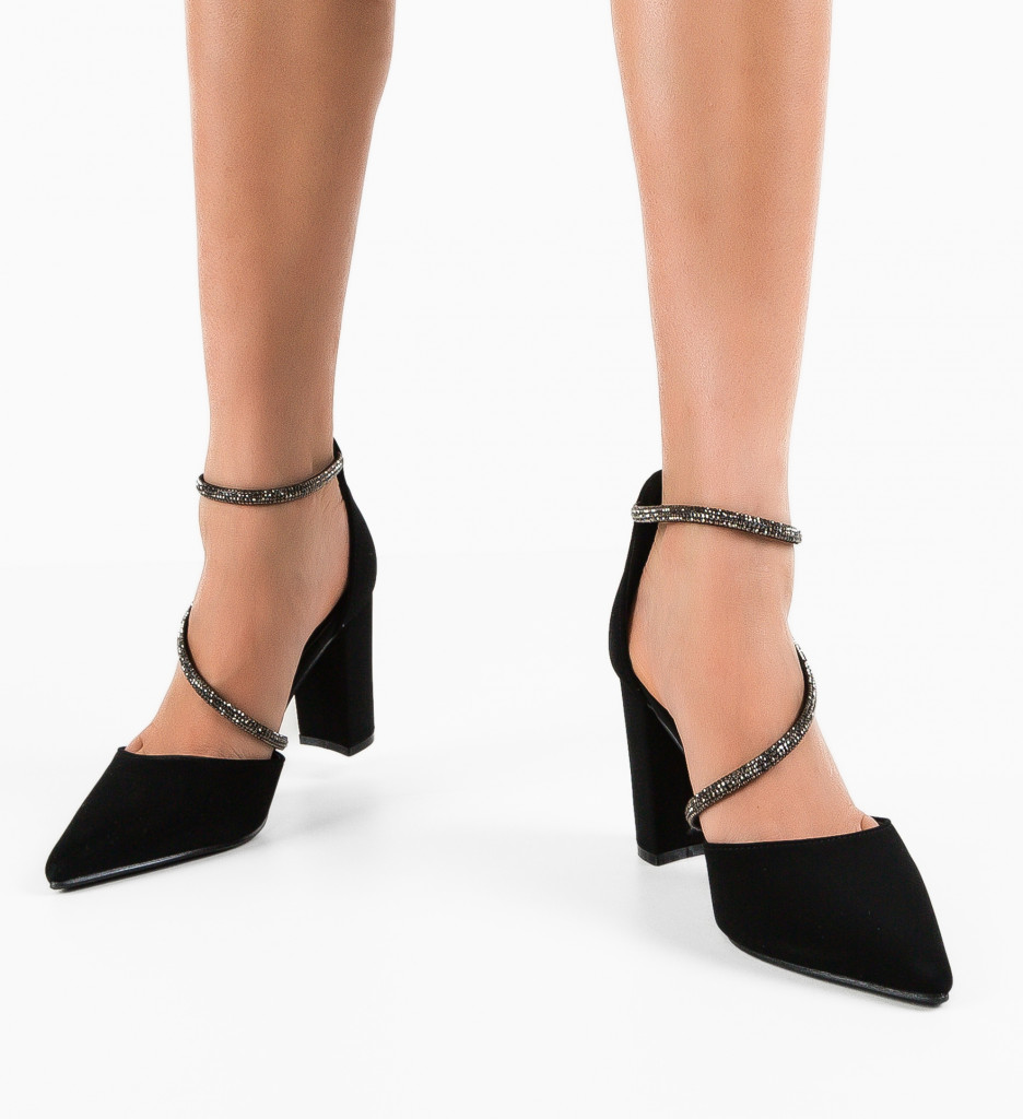 Pantofi dama Bryan Negre - Eleganță și Stil - imagine 3