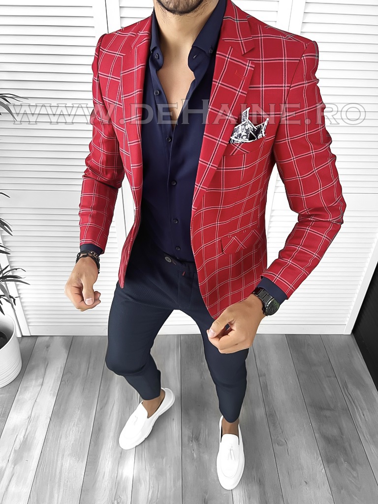 Costum Barbati Smart Casual 3 Piese Slim Fit