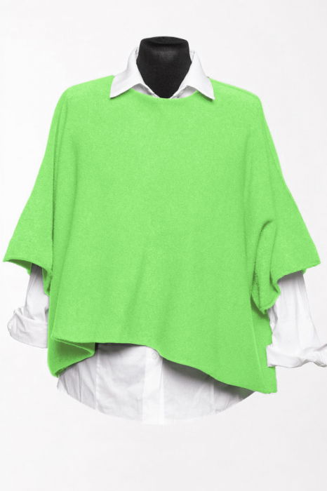 Pulover Maneca Fluture Shopika - Verde Praz