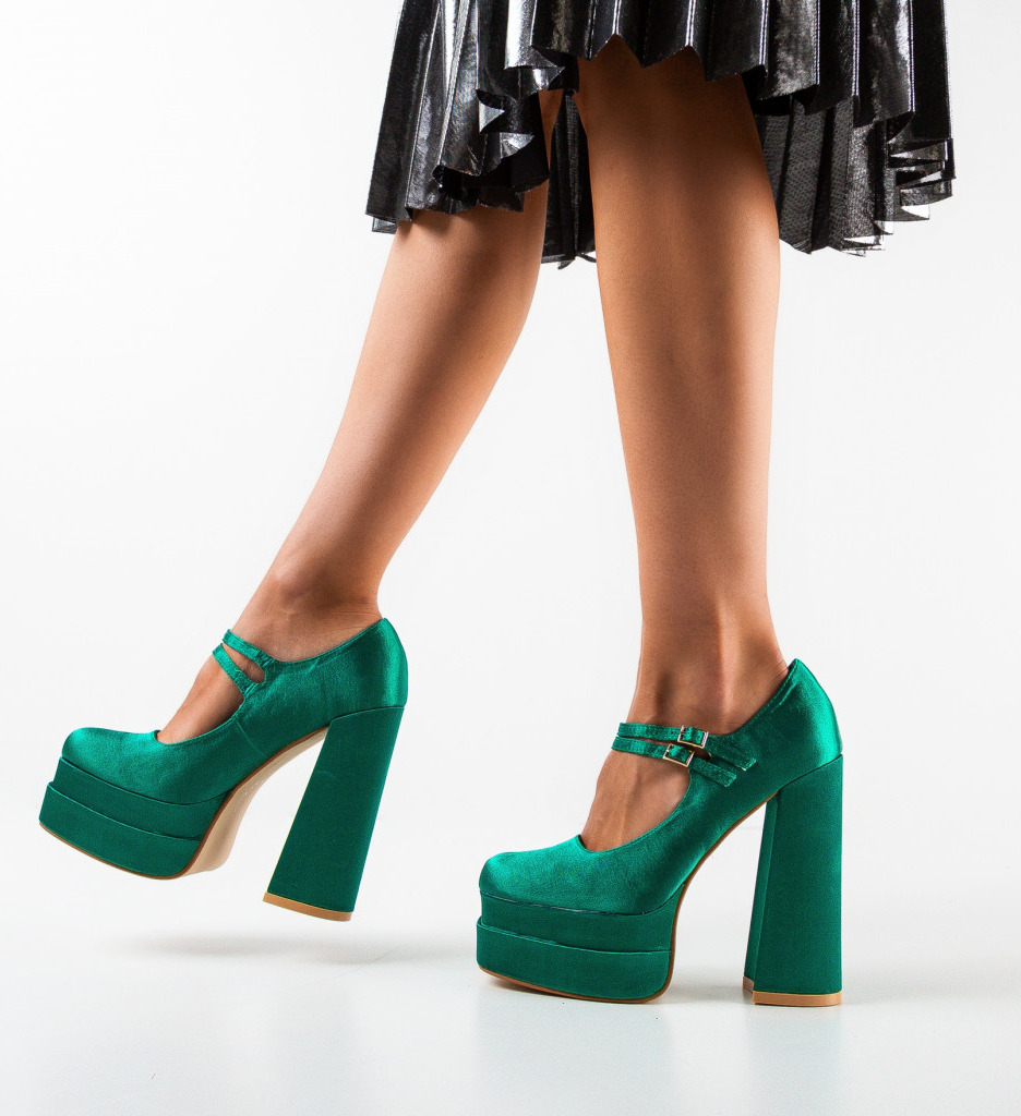 Pantofi Verde Rivera | Stil și Eleganță - imagine 2
