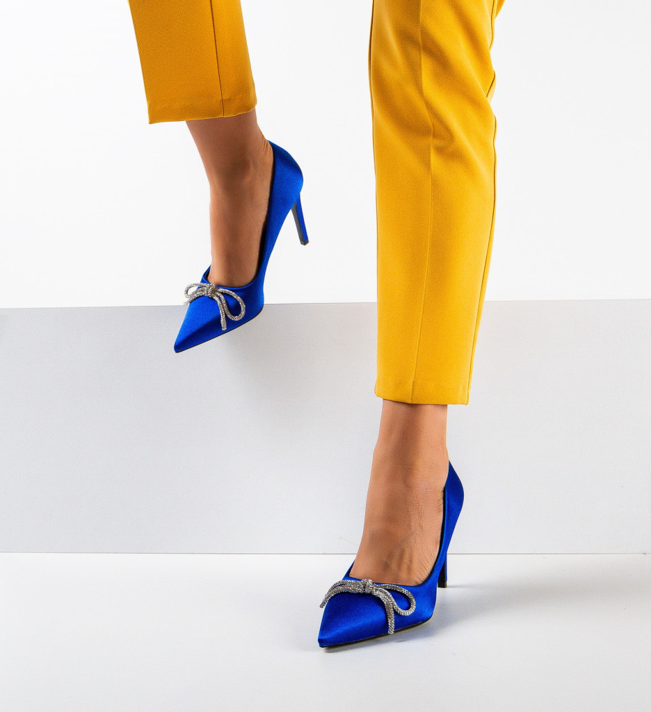 Pantofi dama Arwen Albastri | Eleganță Asigurată
