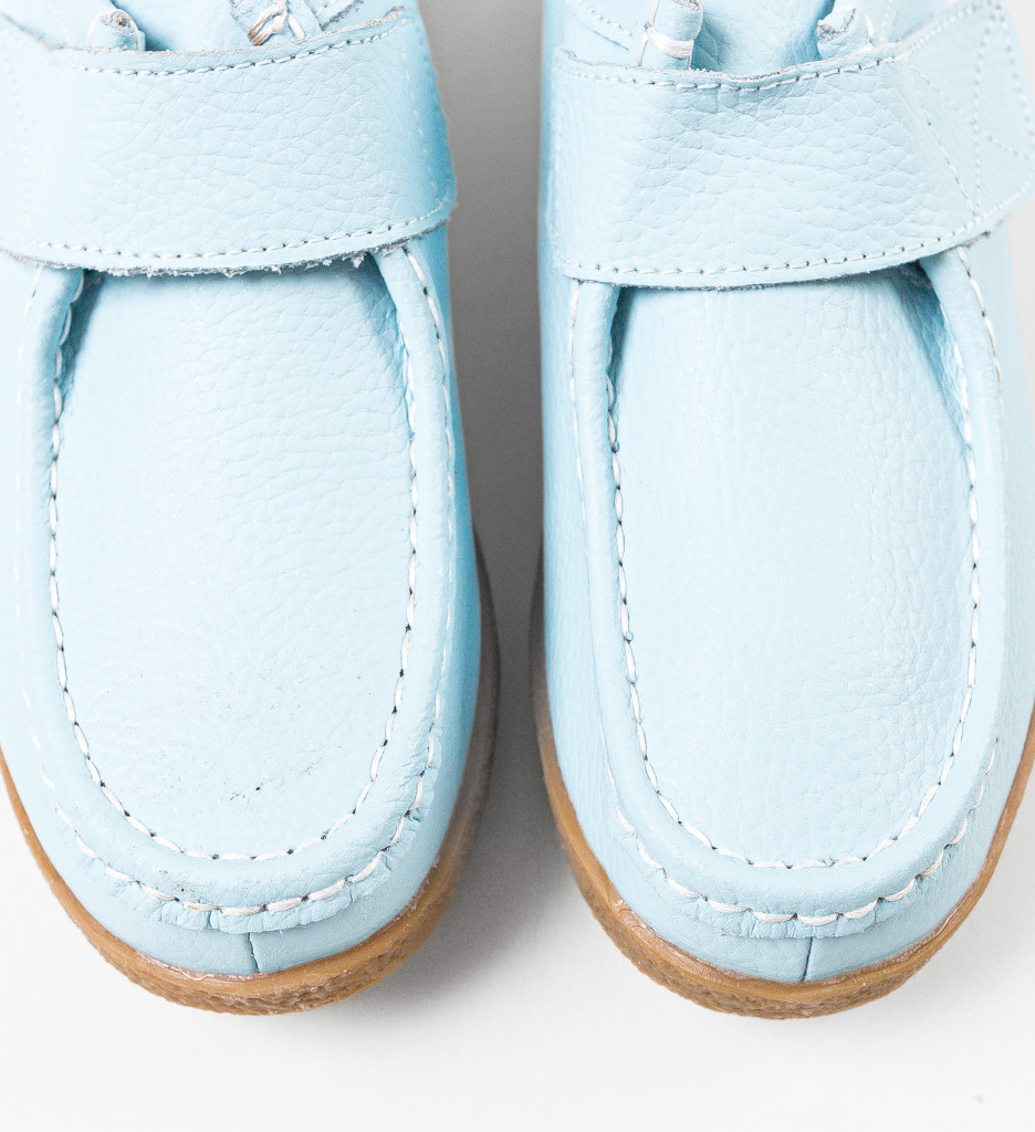 Pantofi Casual Monta Albastri - Confort Stilat - imagine 7
