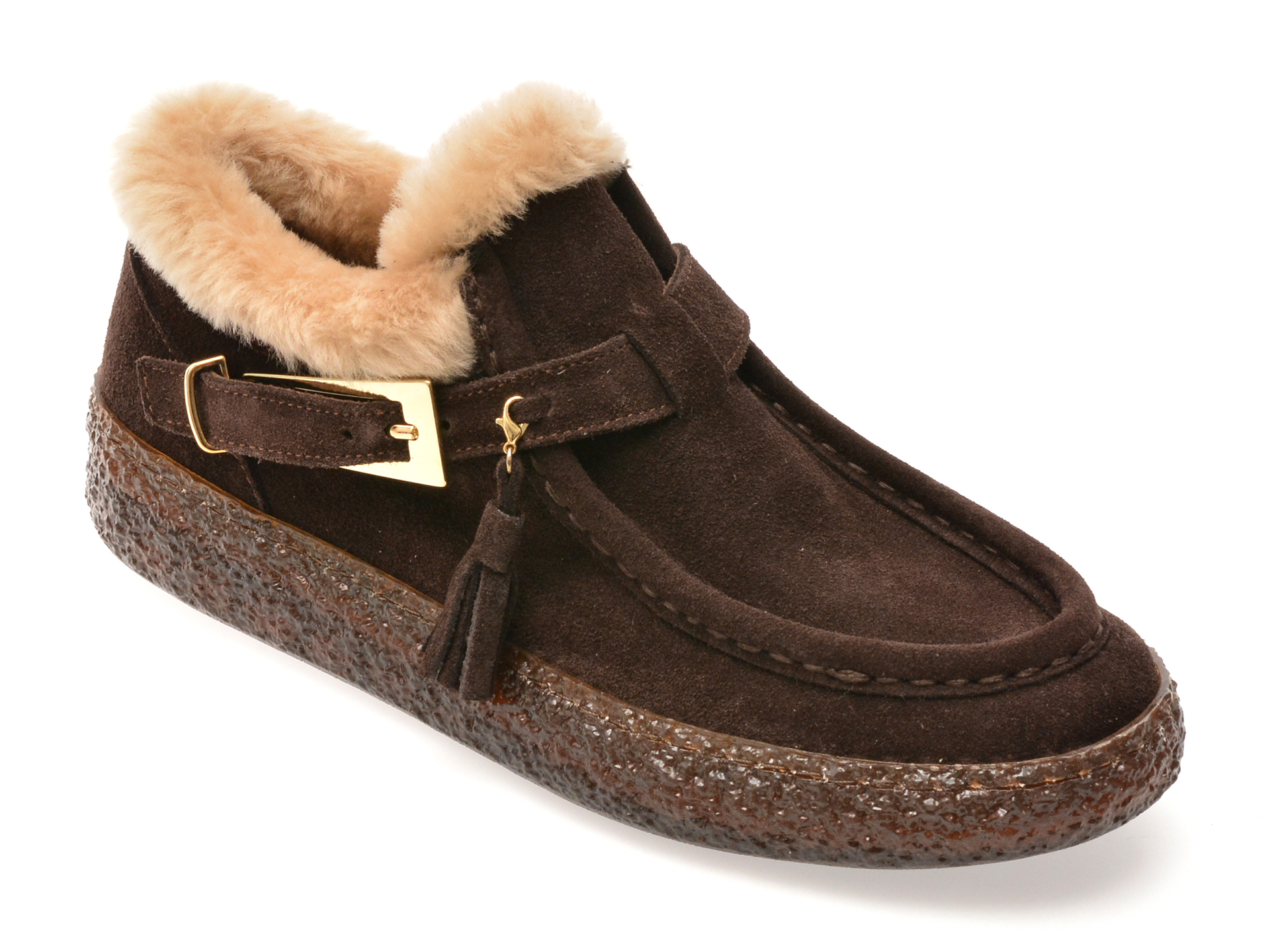 Ghete Dama Epica Piele Întoarsă | Eleganță Urbană