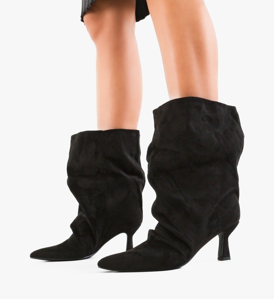 Botine Dama Byson Negre - Elegant - imagine 5