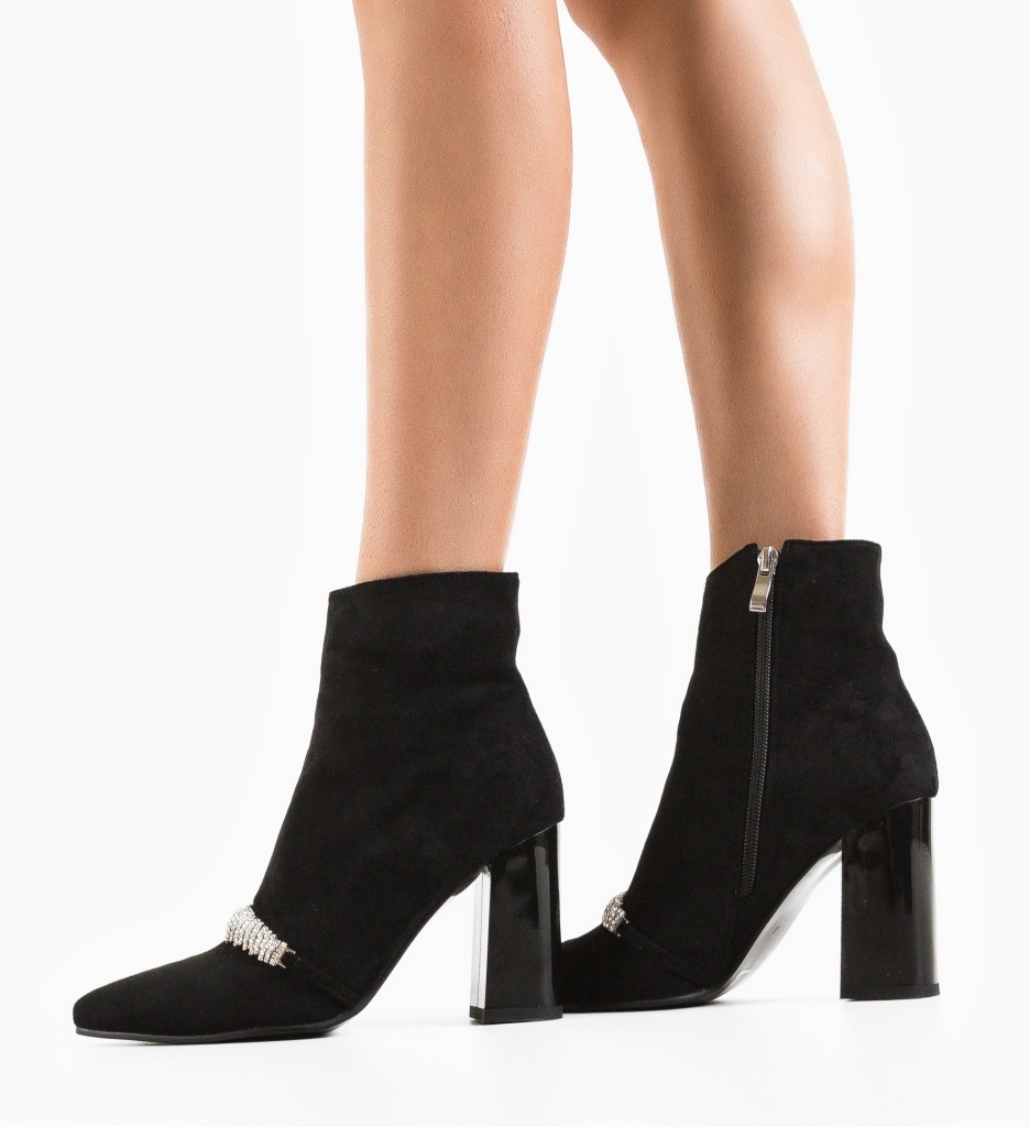 Botine Schoorel Negre - Eleganță și confort - imagine 4