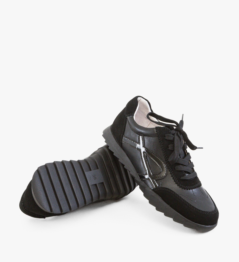 Pantofi Casual Ynun Negri – Confort Stilat - imagine 2