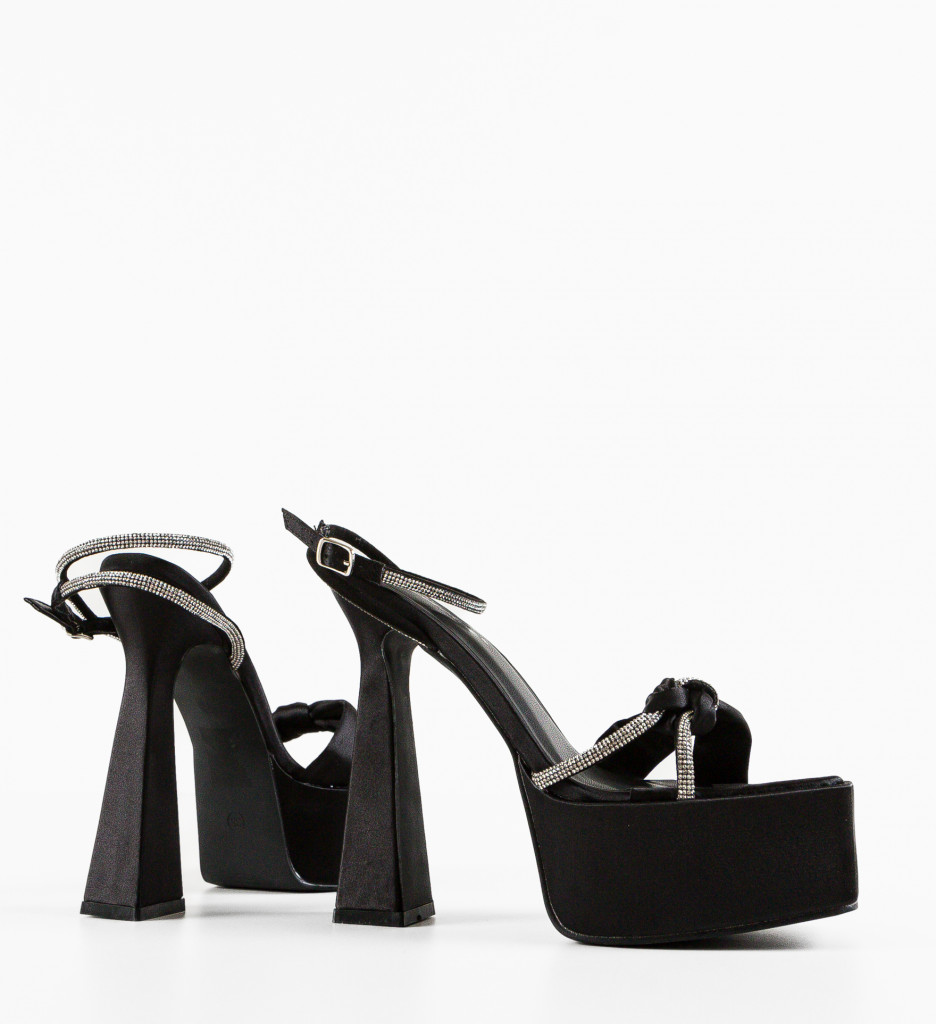 Sandale Cleto Negre - Eleganță și Stil - imagine 7