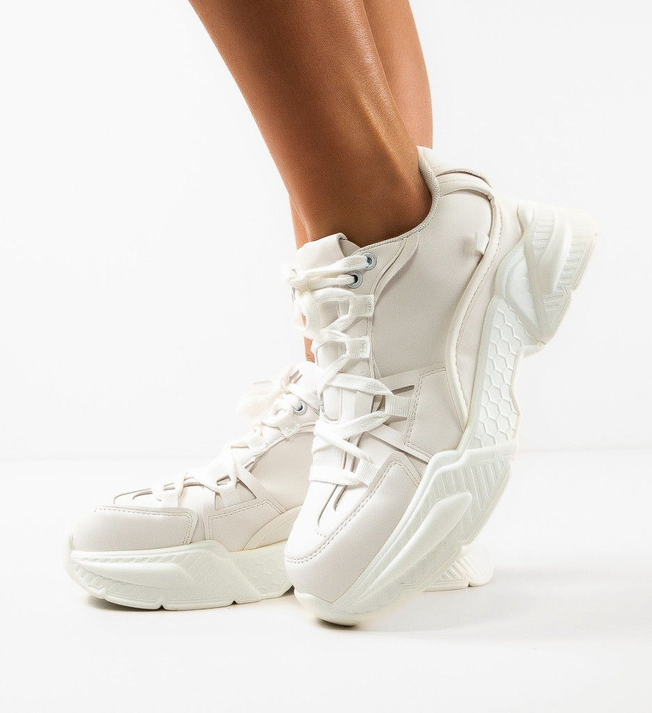 Sneakers Silvestra Albi - Confort și Stil