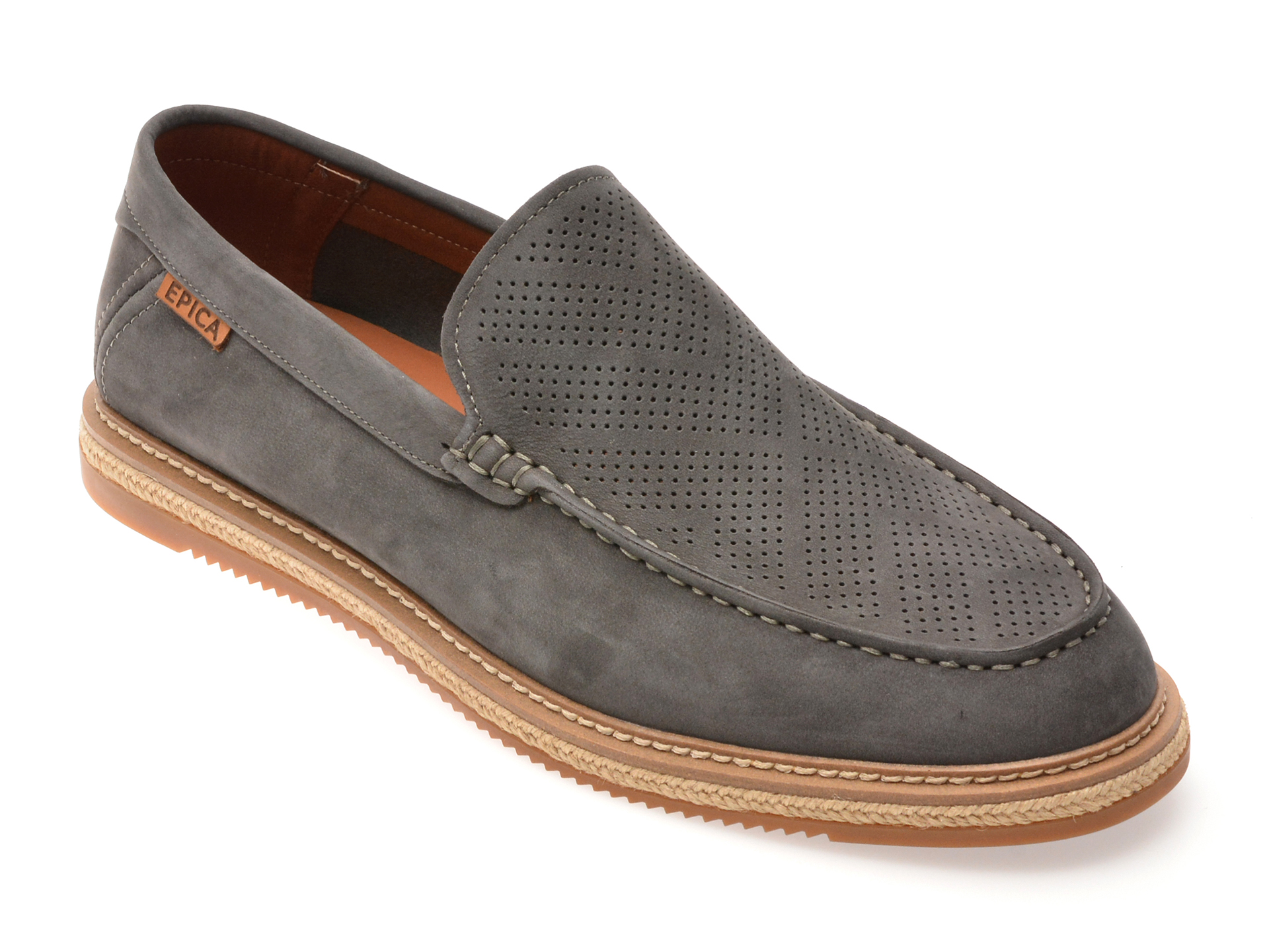 Mocasini Epica Gri | Eleganță și Confort