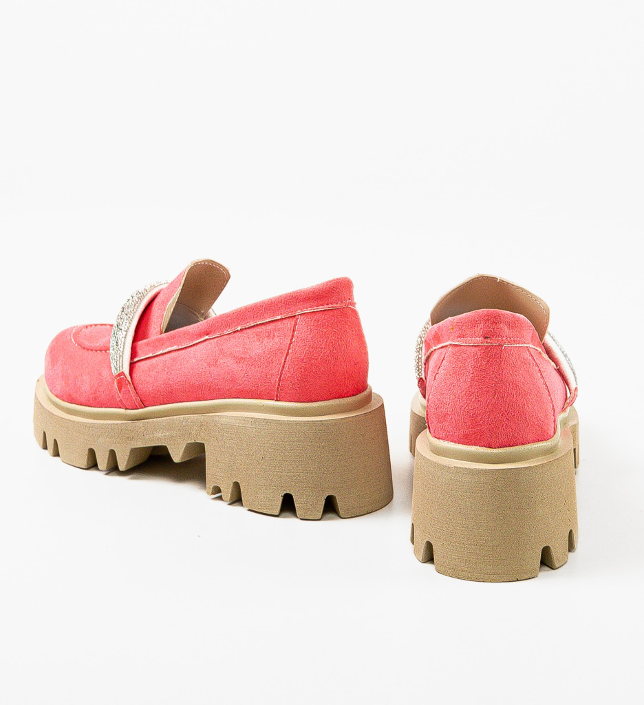 Pantofi Casual Spikez Roz - Stil și Confort - imagine 8