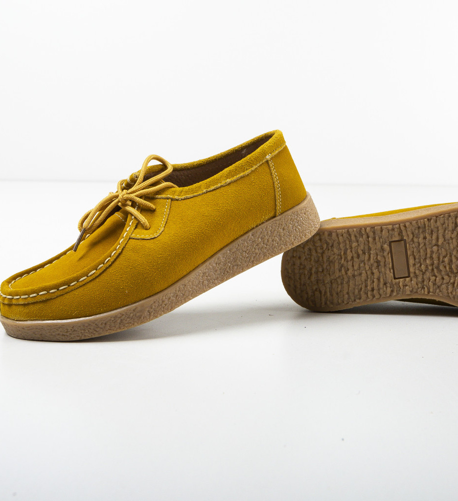 Pantofi Casual Neca Galbeni - Confort și Stil - imagine 5