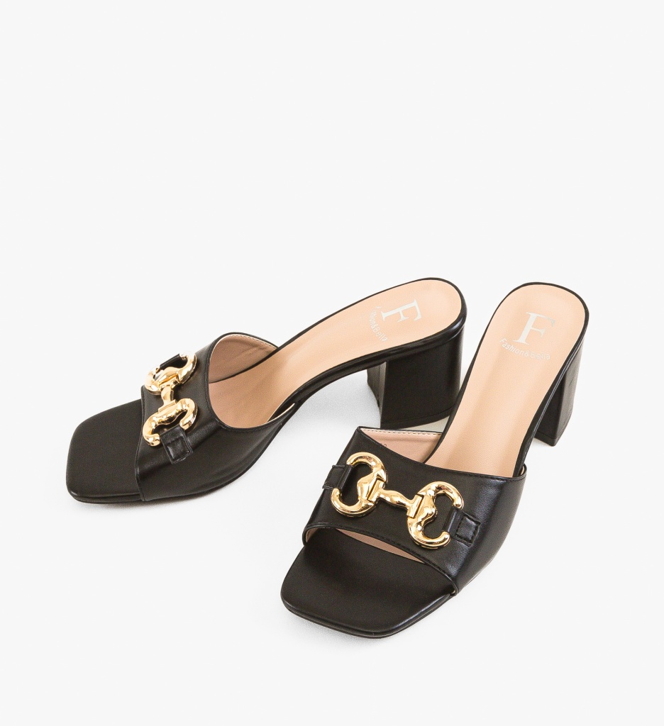 Saboti Dama Dalton Negri | Eleganta si Confort - imagine 5