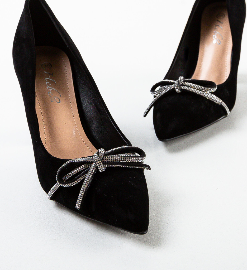 Pantofi Nieve Dama Negri | Stil și Eleganță - imagine 7