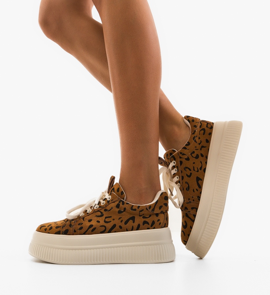 Sneakers dama Tuyry Print - Stil și confort - imagine 6