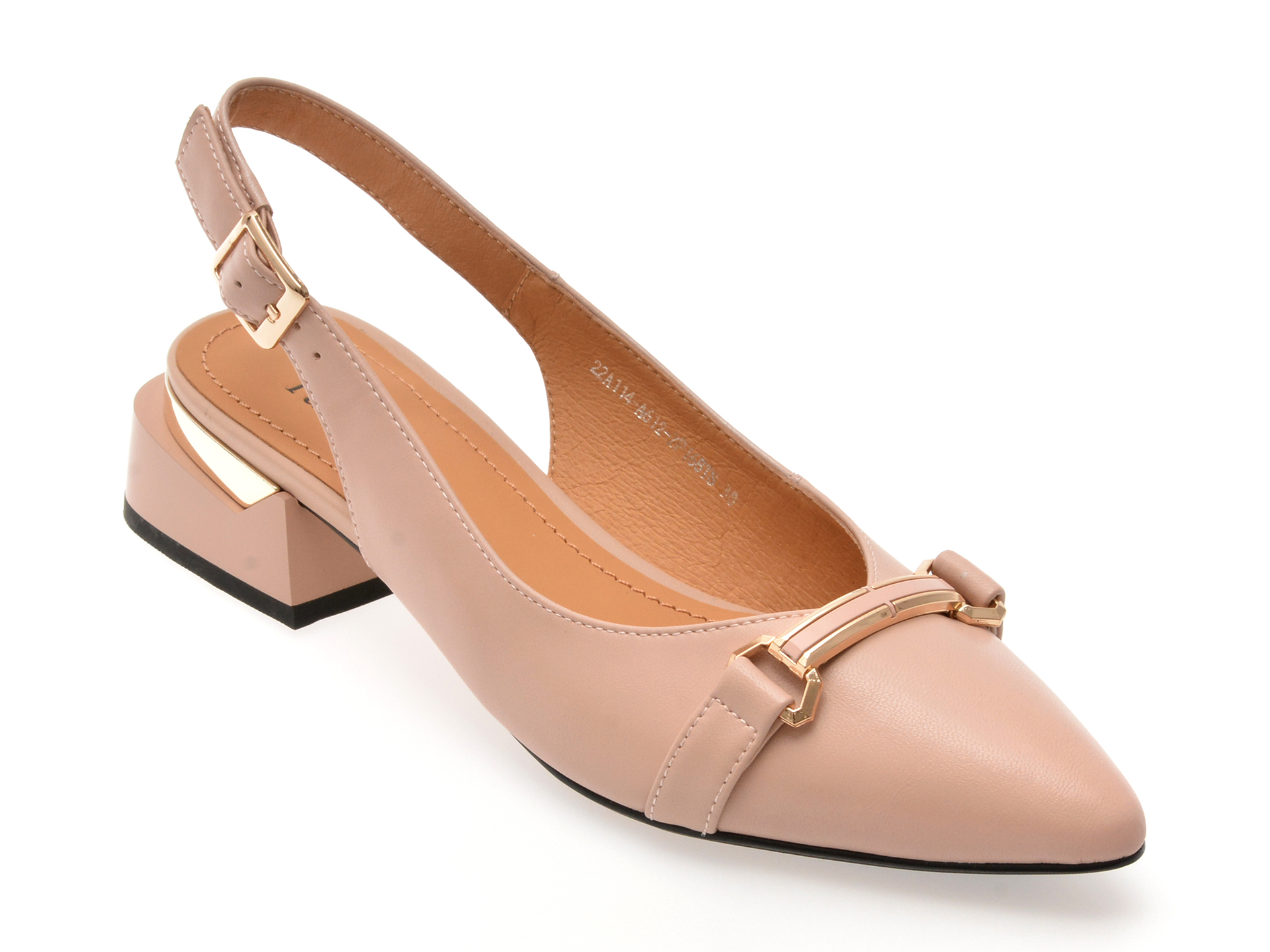 Pantofi Flavia Passini Nude din Piele Naturală