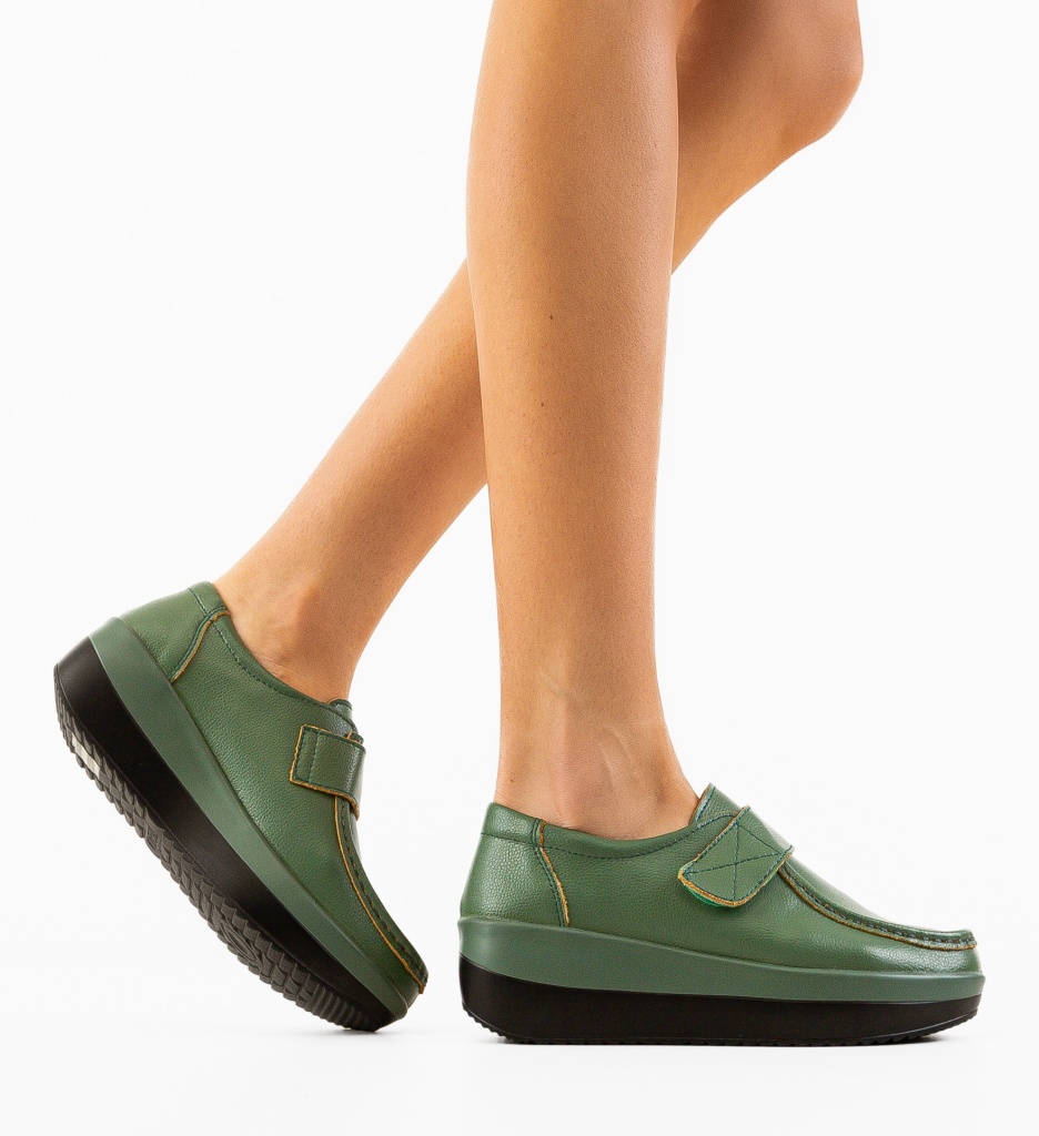 Pantofi Sport Groma Verzi | Confort & Stil - imagine 2