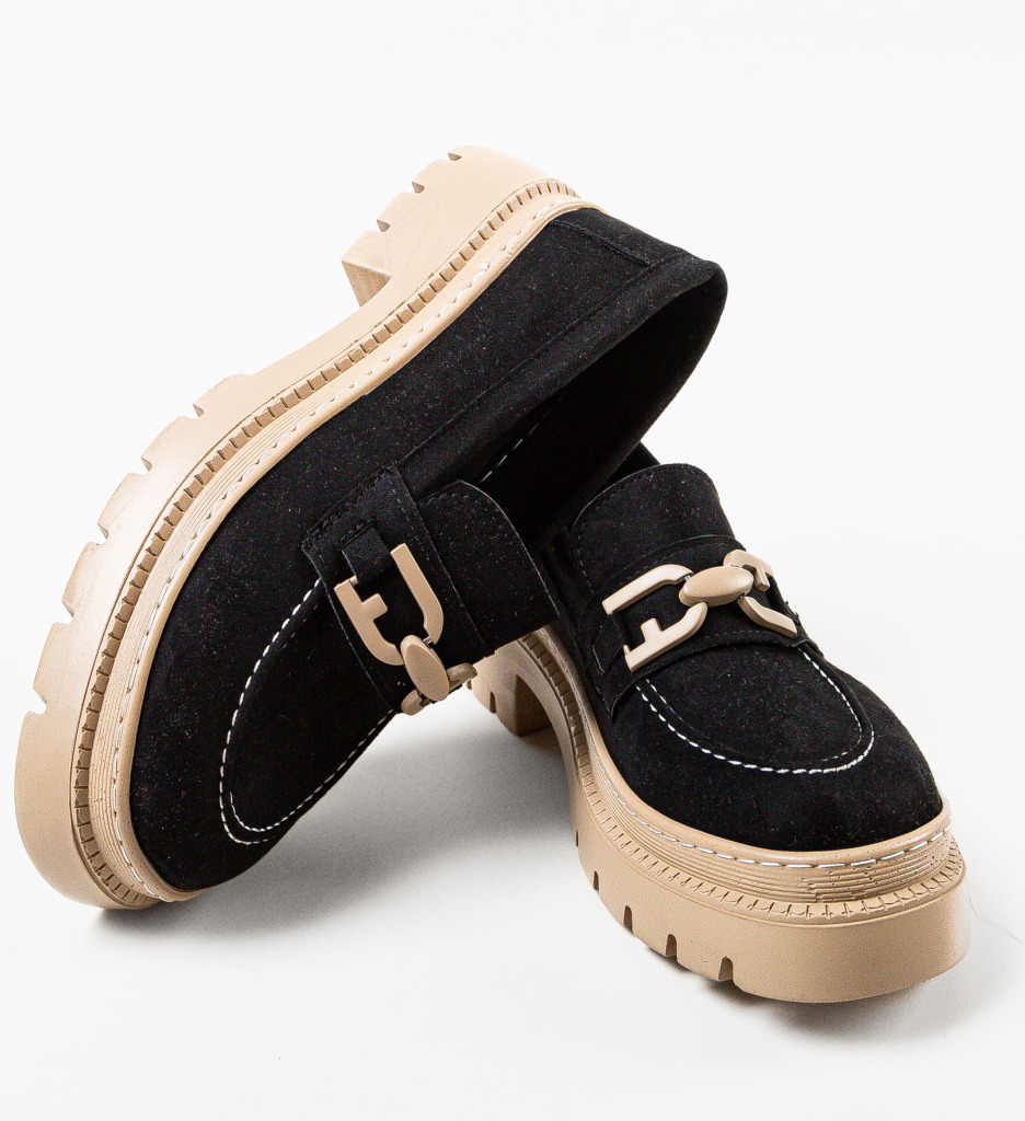 Pantofi Casual Dama Resyb Negri | Confort și Stil - imagine 5