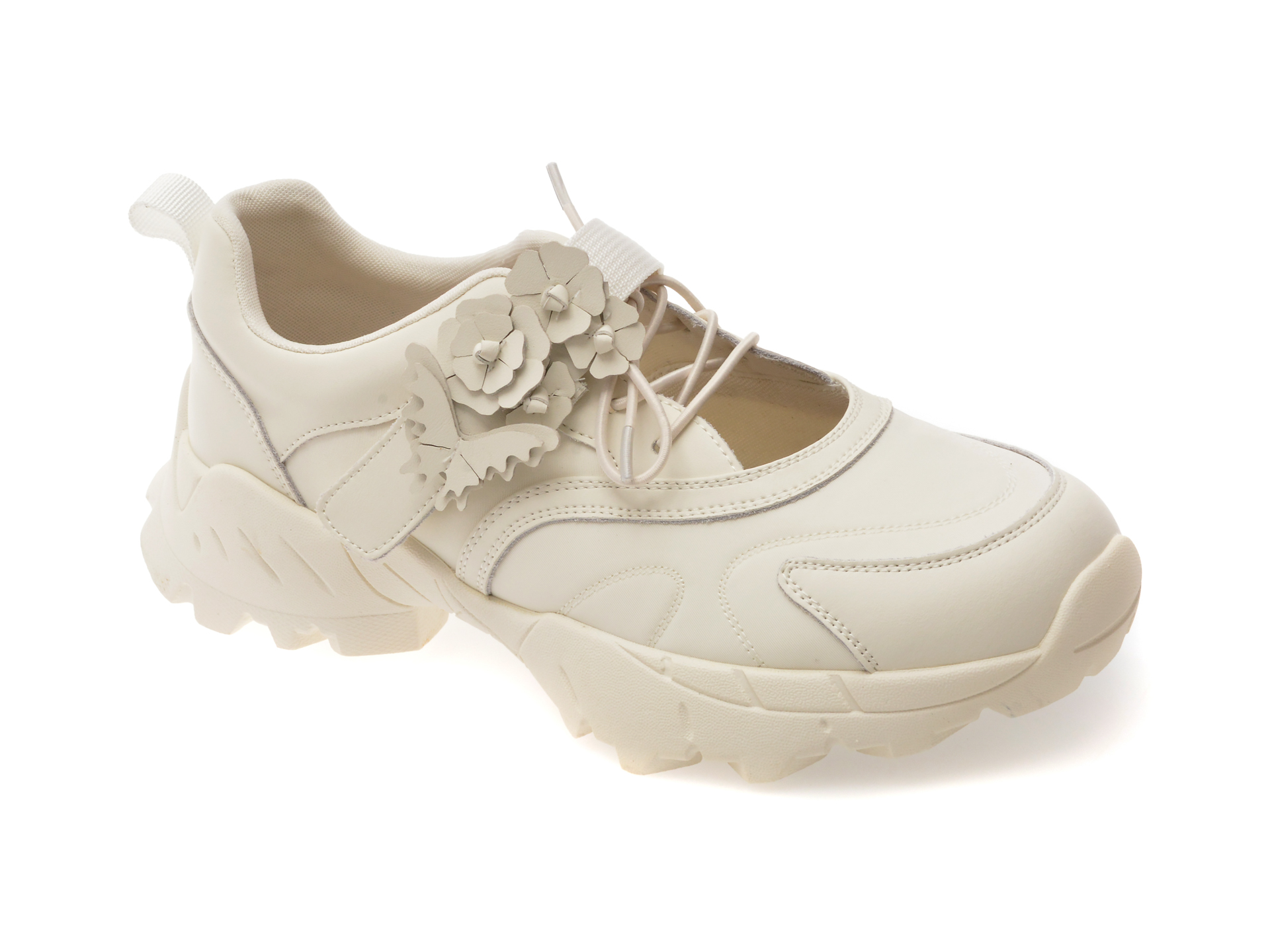 Pantofi GRYXX albi din piele naturală
