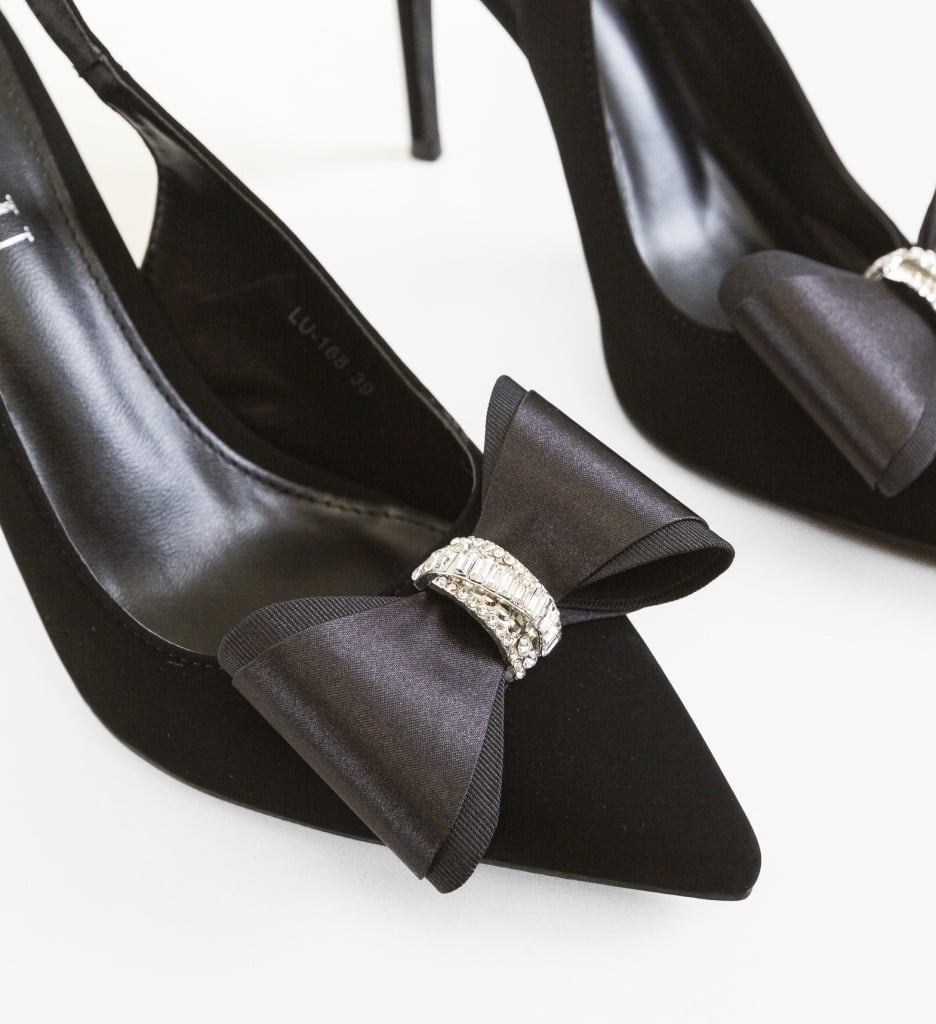 Pantofi Gift Negri 2 Depurtat | Eleganță & Stil - imagine 5