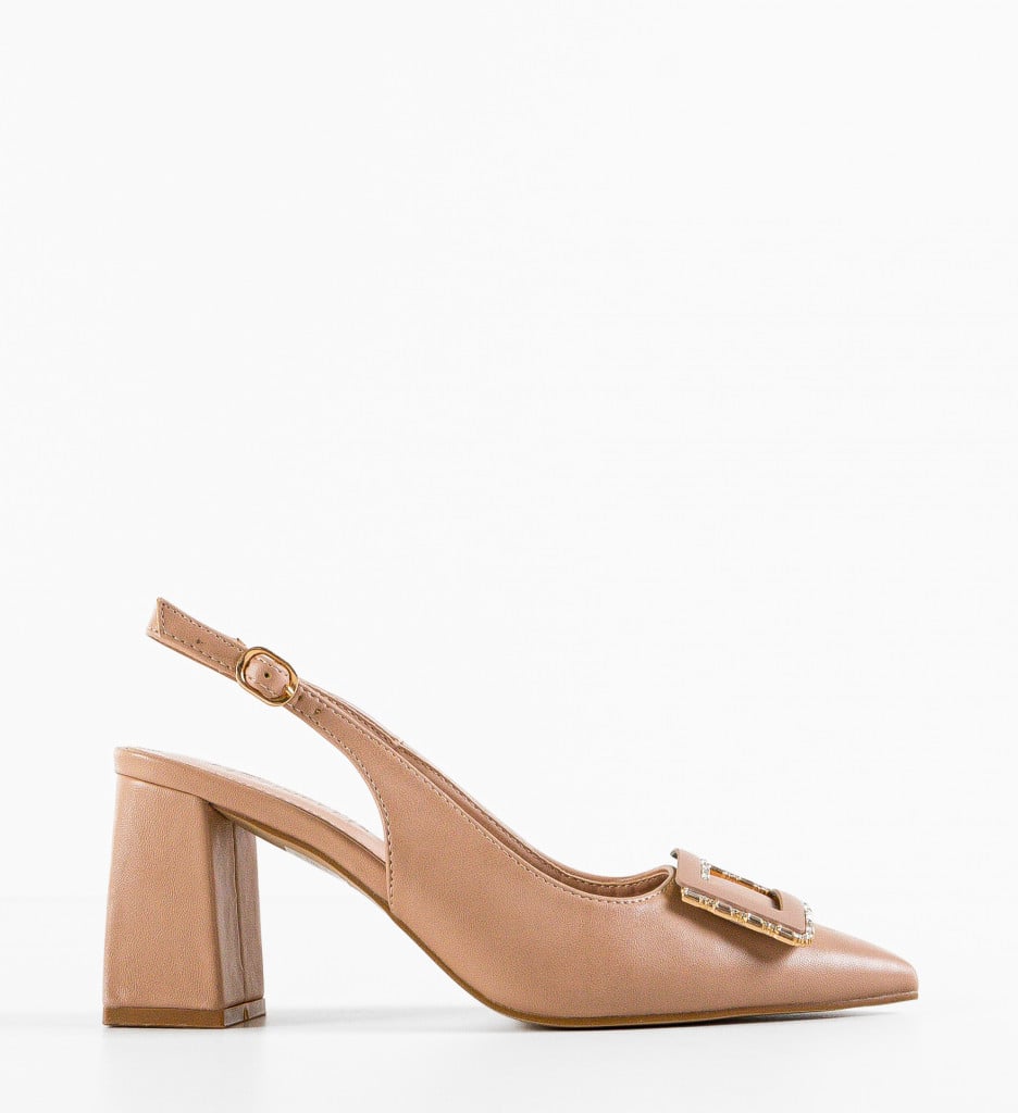 Pantofi Gentalya Nude - Eleganță și Stil - imagine 7