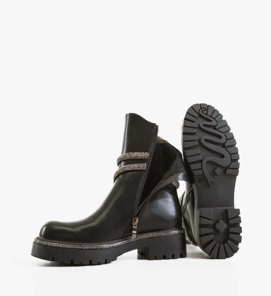 Ghete Dama Jon Negre | Depurtat - Stil Urban - imagine 5