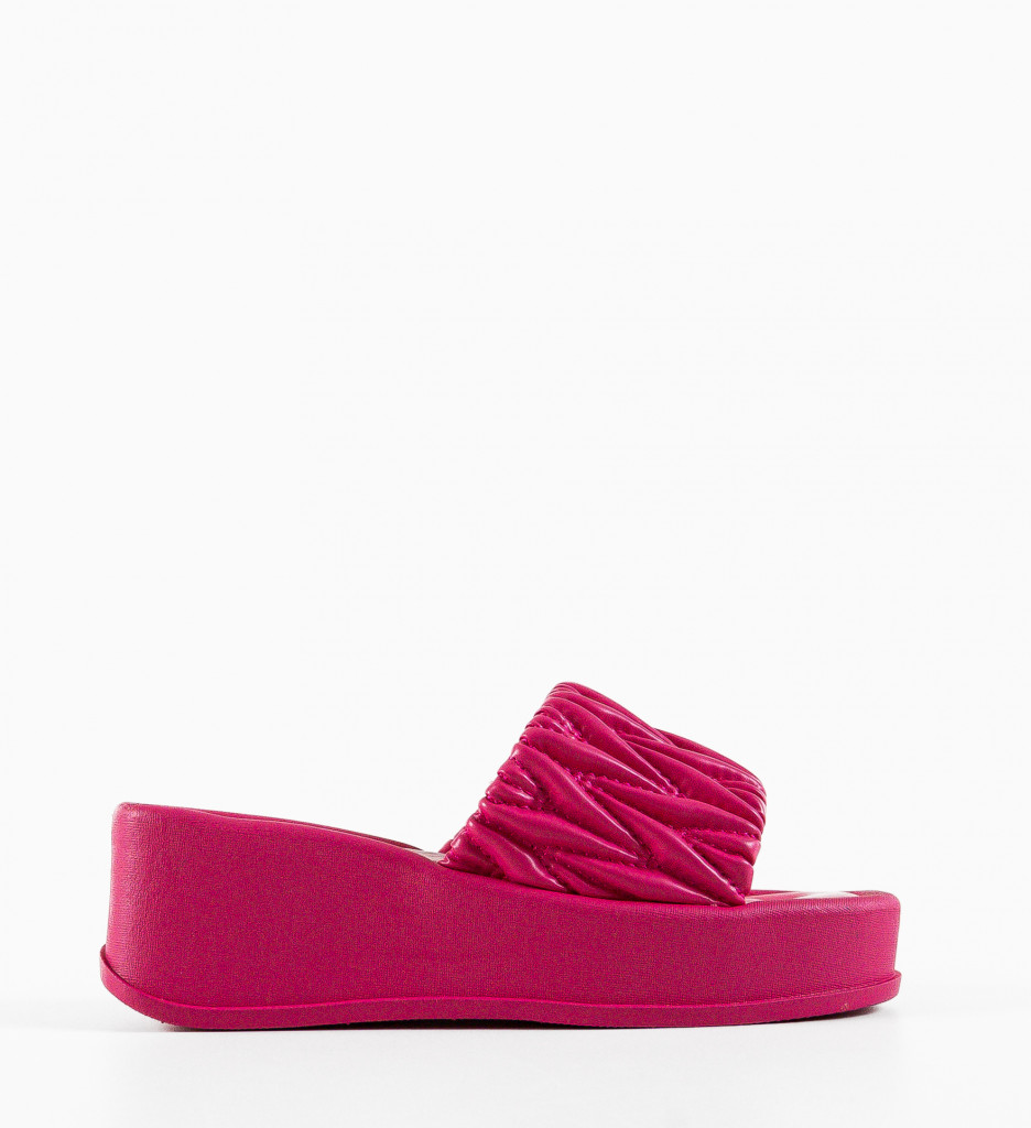 Papuci dama Torne Fuchsia - Confort și Stil - imagine 7